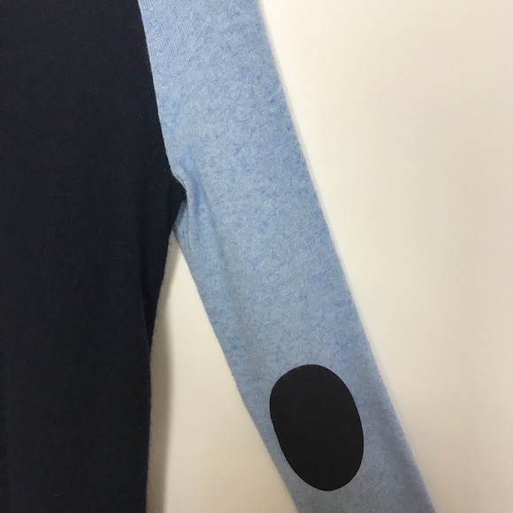 J. Crew two-toned sweater with functional buttons - Picture 5 of 8